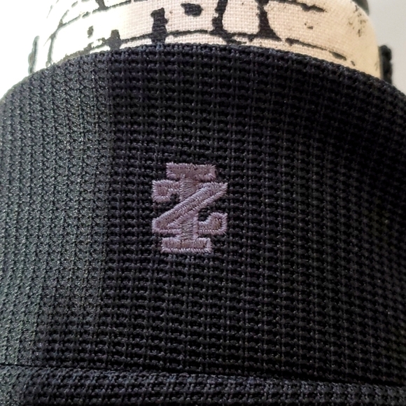 IZOD- Mens Black full zipper textured performance coat jacket logo size Large - Picture 5 of 7